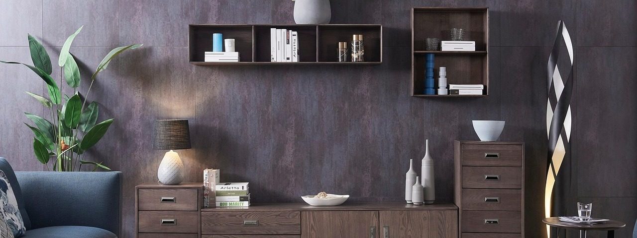 tv cabinet, wall, nature, interior design, cabinet, chest of drawers, shelves, plants, furniture, decoration, living room, room, interior, house